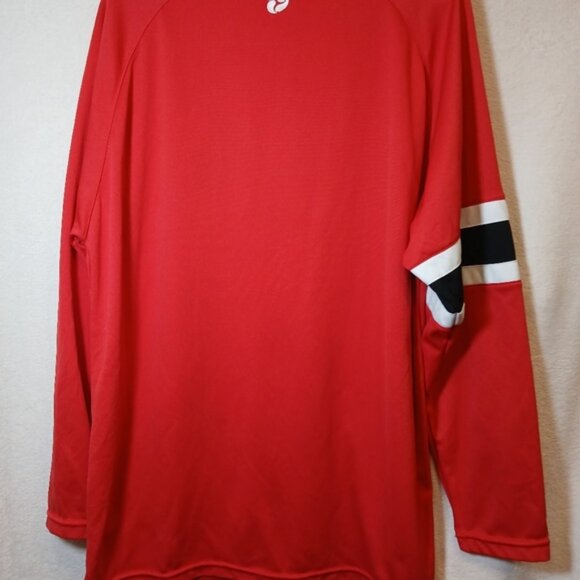 Firstar NHL Ottawa Senators Long Sleeve Shirt - Size XL hockey lace side - Picture 5 of 7